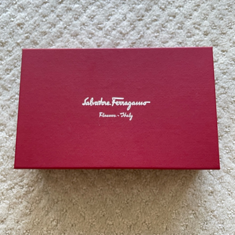 Salvatore Ferragamo Lavender Purple Leather Wallet